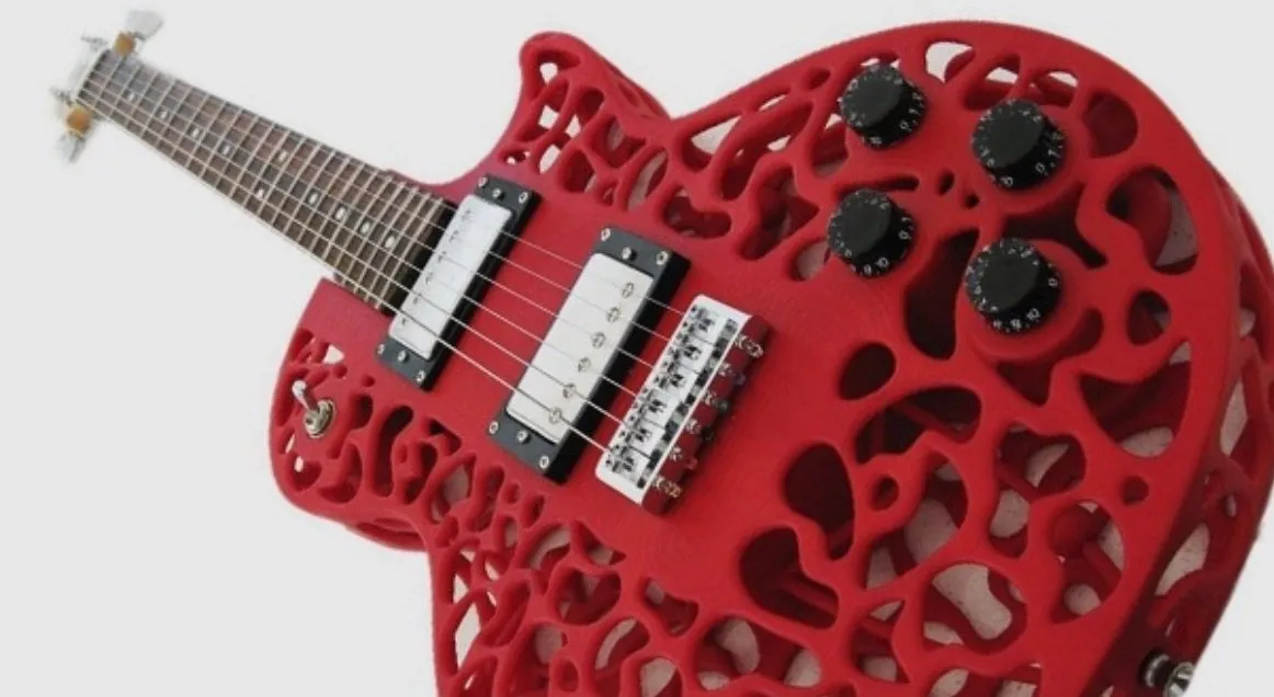 3d printed guitar